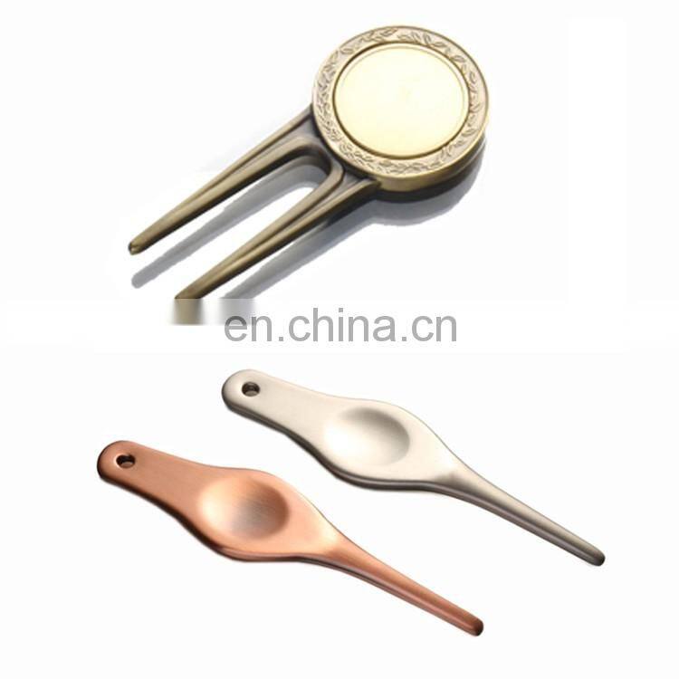 New Design High Quality Golf Divot Tool Popular 2016 Brand Caiton Gold Golf Divot Tool With Clip And Marker