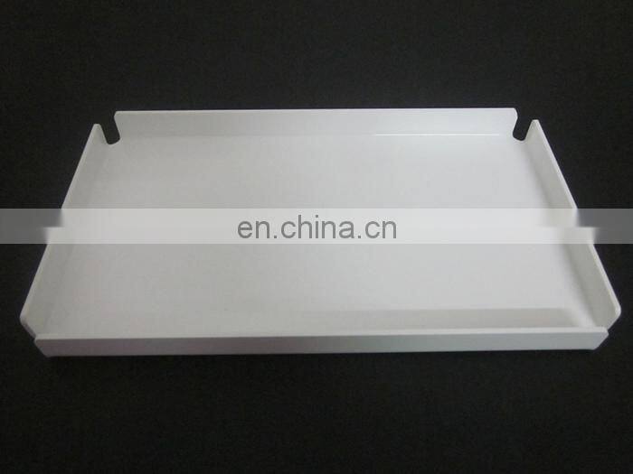 Cheap pratical rectangular plastic divided tray