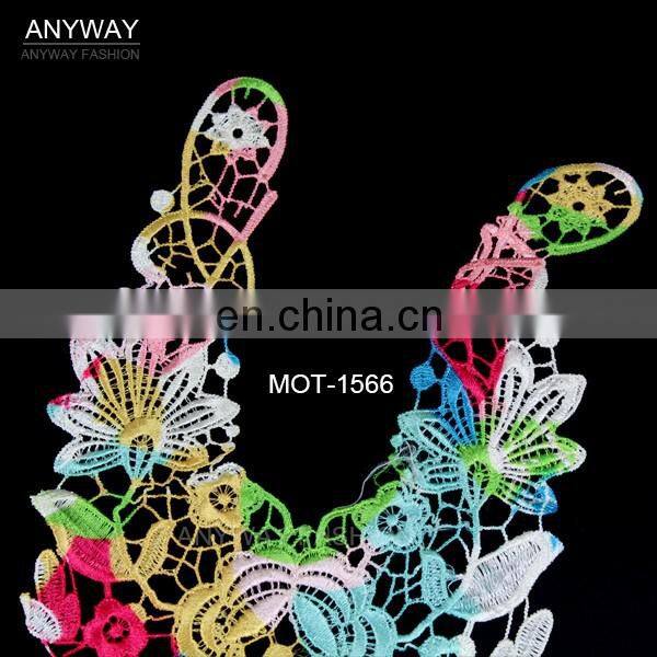 New arrival lace neck collar high quality lace neck decoration fashion neck trim for women