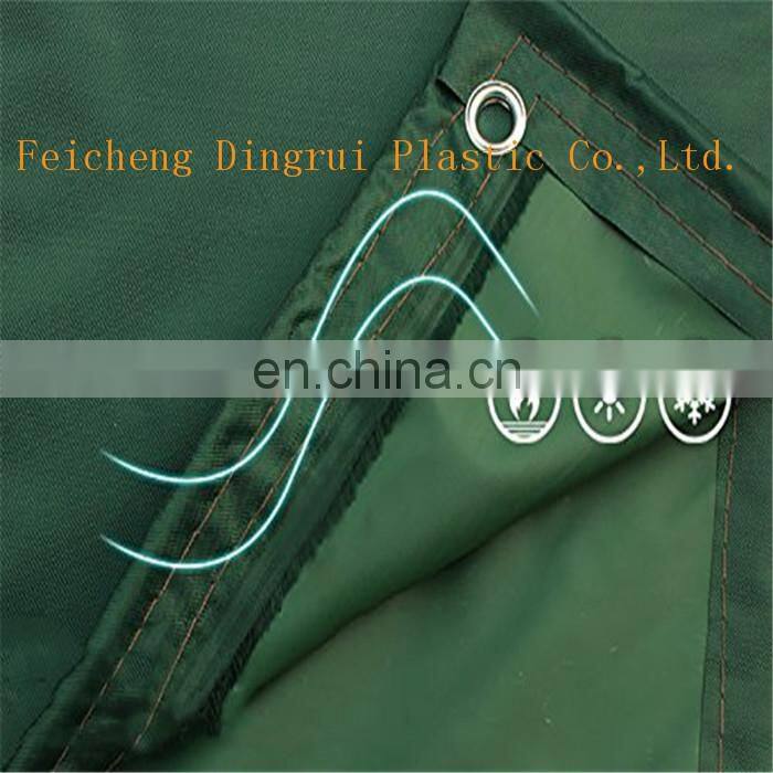 PVC Coated Cloth Rain Canopy Top Canvas Cover 0.5mm Knife Scraper Waterproof Outdoor Shade Cloth