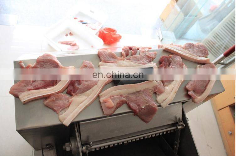 High Quality Automatic Industrial Meat Cutter Meat Steak Bacon Cutting Machine Meat Slicer