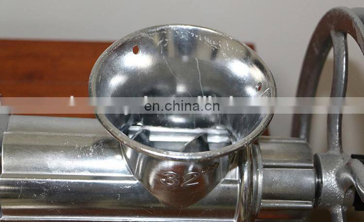 32 Aluminum Alloy Manual / Electric Meat Grinder Hand Kitchen Meat Grinder