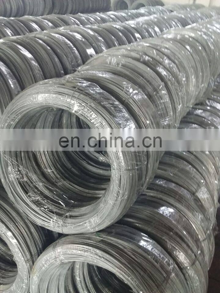 2018 High quality GALVANIZED 8 swg gi wire swc spring steel wire for brushes