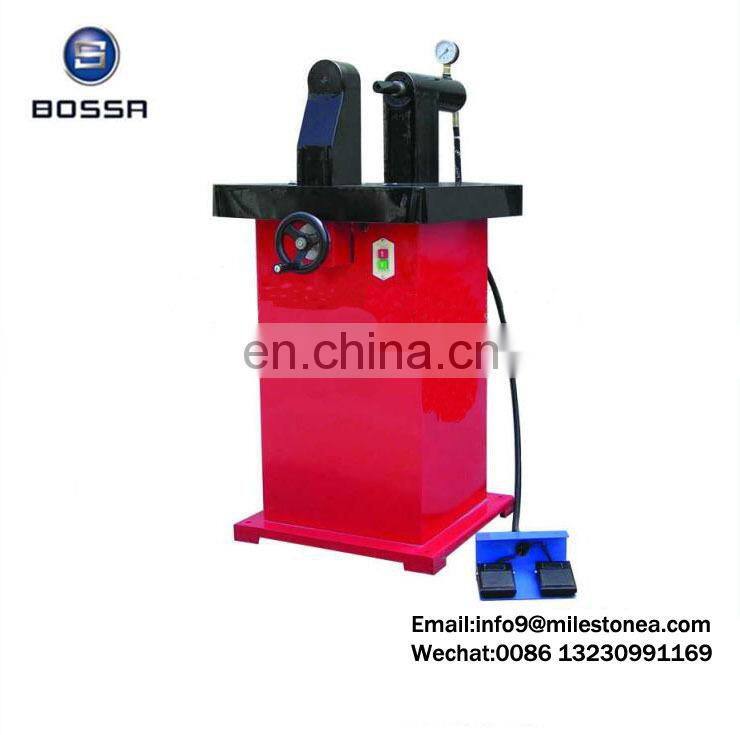 Electric hand riveter riveting machine for brake shoes