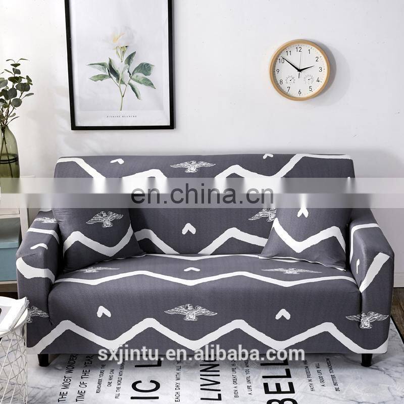Home Decoration L Shape Corner Sofa Cover Stretch Furniture Covers Elastic stretchable sofa cover