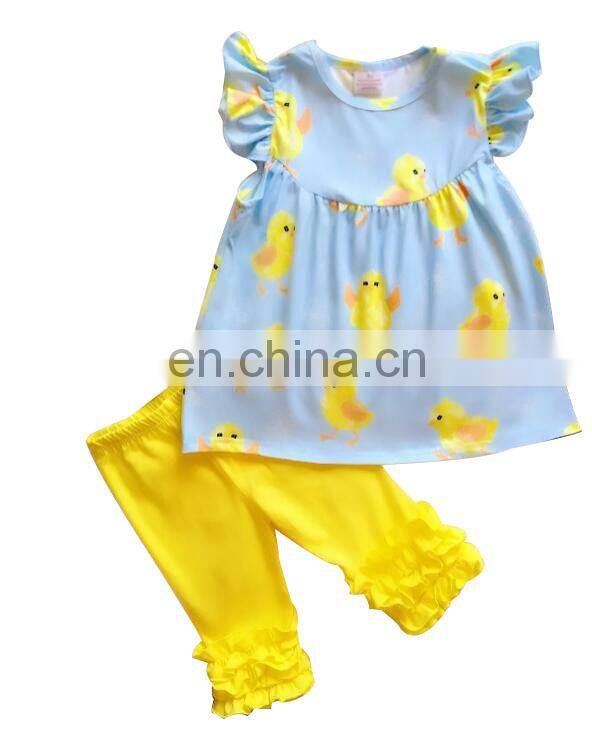 Bulk sale kawaii baby clothes set kids clothing wholesale