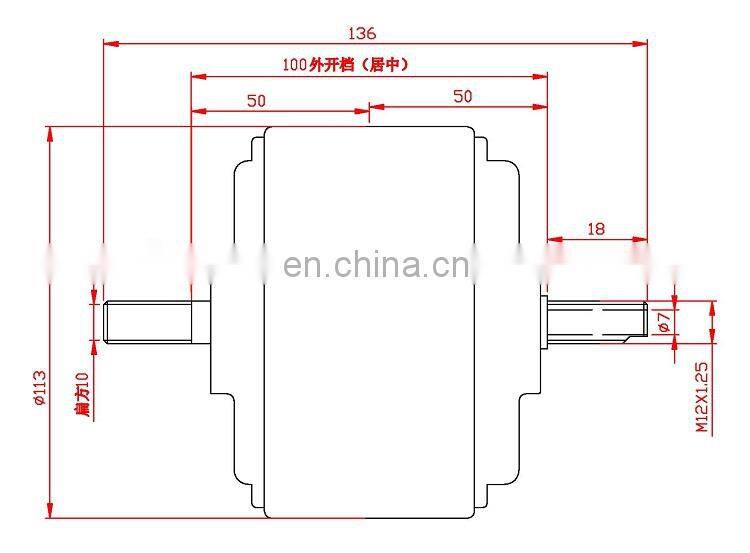 BLDC 4 inch 24V 36V geared electric hub motor wheel hall sensor with controller thumb throttle brake handle