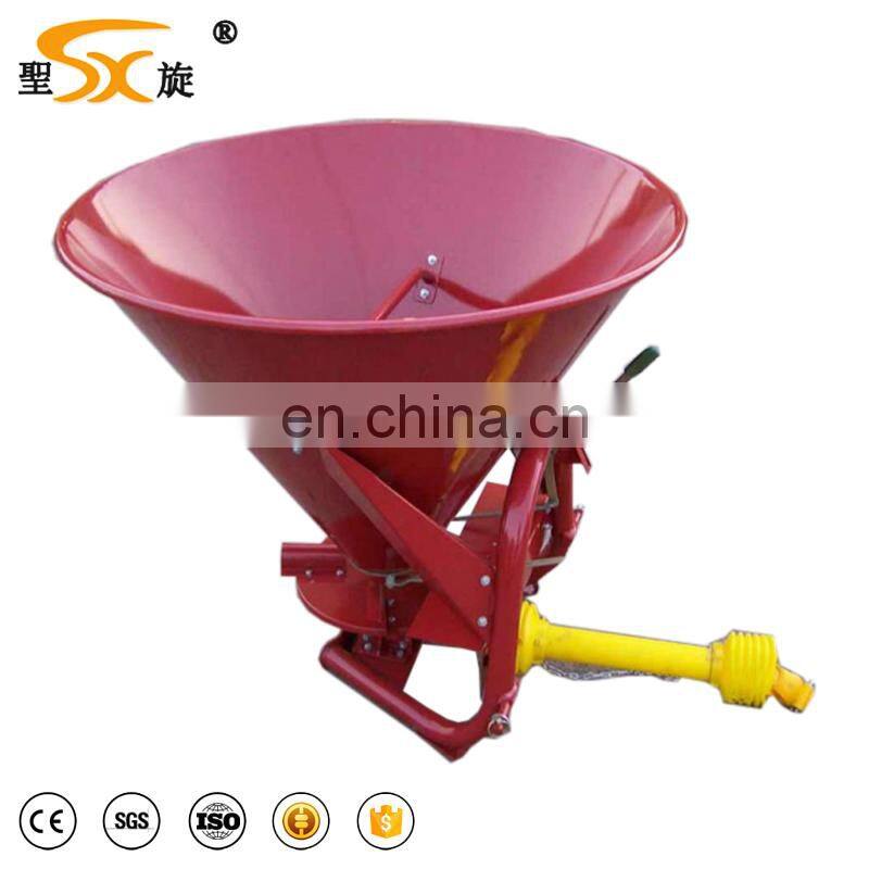 Hot sale tractor PTO mounted fertilizer /salt /sand spreader