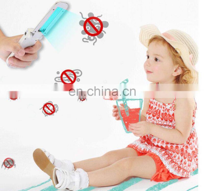 2020 anti-virus foldable mini size rechargeable lamp sterilizer Light Led uvc lamp uv germicidal lamp