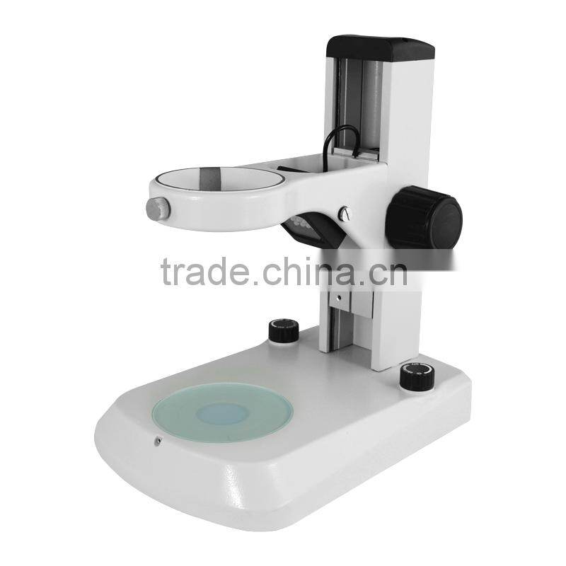 ZJ-640 76mm LED Dual Illuminated Light Microscope Track Stand
