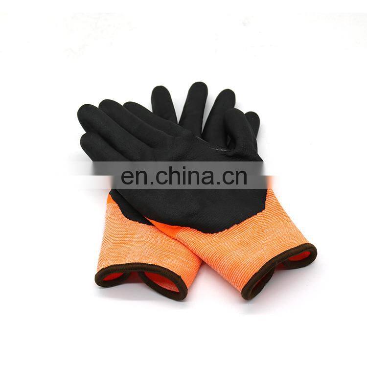 Customs Wholesale Industrial Construction Hand Protection Garden Work Safety Nitrile Foam Coated Gloves