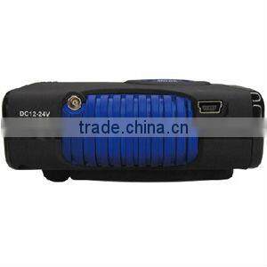 Hot Sale portable car GPS, GPS navigation Radar Detector and car DVR 3 in 1