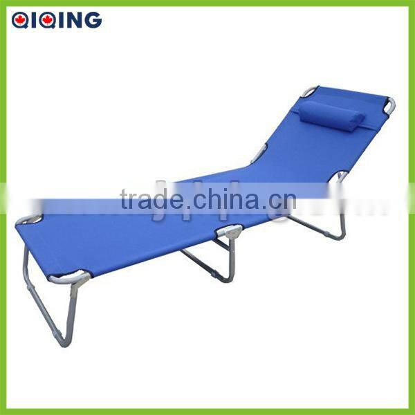 Portable blue folding foldable army cot, military camping bed HQ-8003L