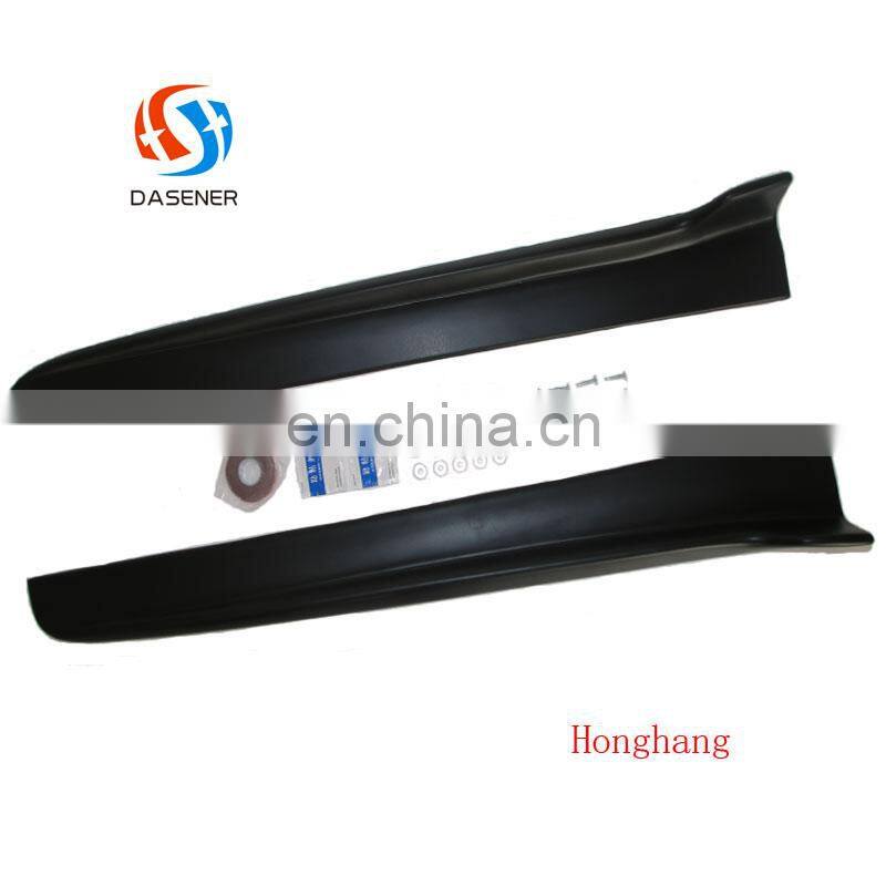 Factory Directly Selling Car Auto Spare Parts Body, Protector New Style Black Glossy Universal Side Skirts Spliter For All Car
