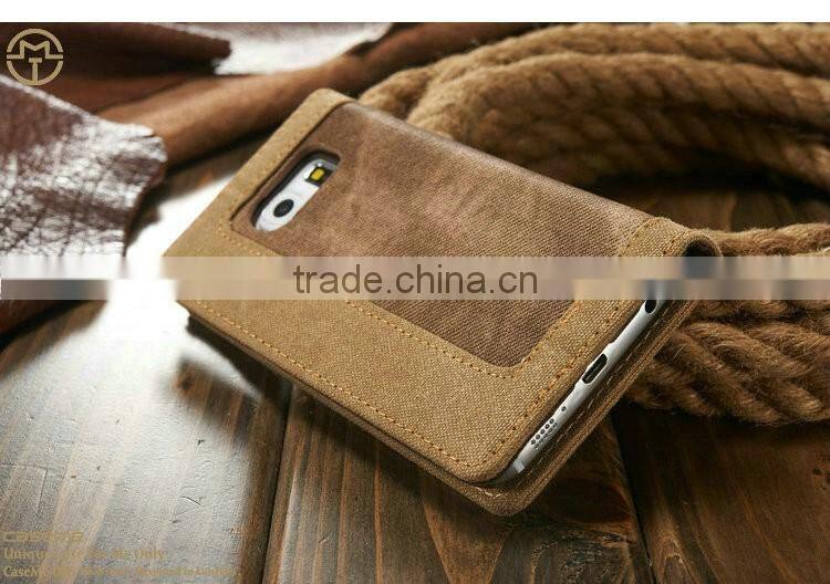 3 Card Slots Wallet Case for Samsung S6, for Samsung Galaxy S6 S7 S7 edge Cover, Accessary Cellphone Case for S6 edge