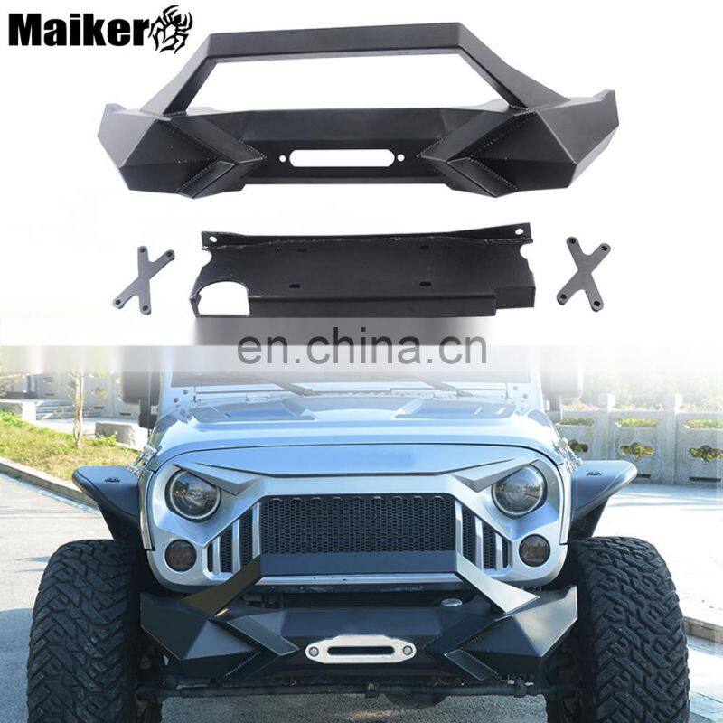 Customized X style Car Front Bull bar bumper protector for Jeep Wrangler JK 07+ 4x4 spare parts