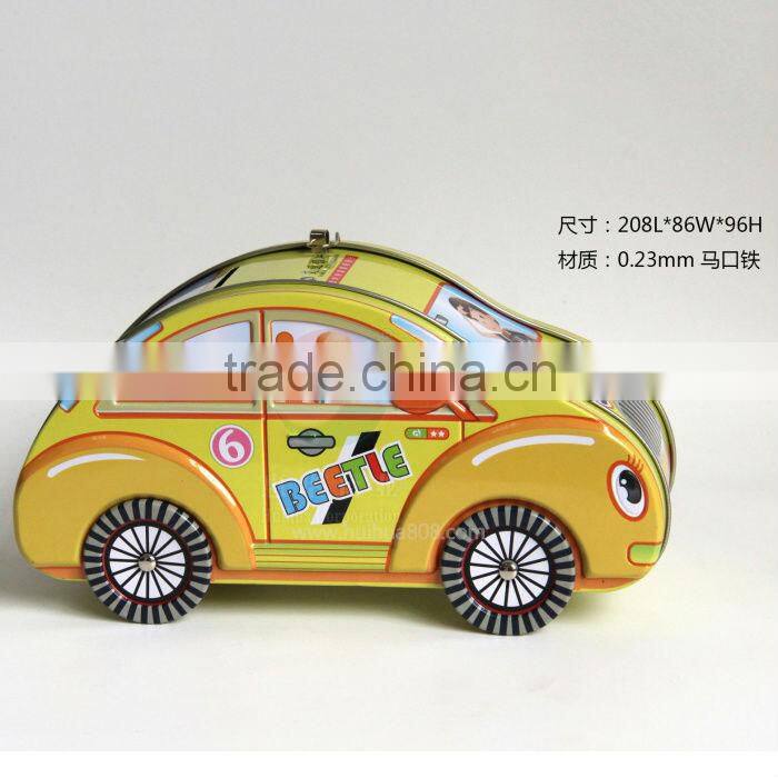 printed tinplate box packing christmas gift