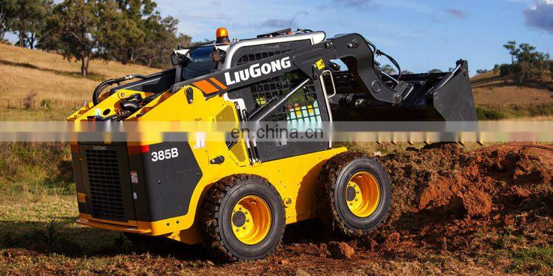 2022 Evangel 60HP Diesel Quad 4X4 Mini Skid Steer Loader Made In China 375B