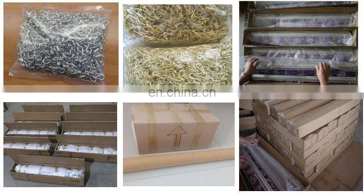 Wholesale latest ready made daisy cake chain curtain