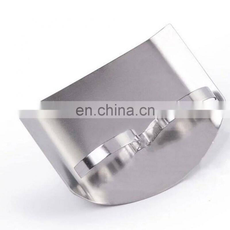 Stainless Steel Finger Guard Finger Hand Cut Hand Protector Knife Cut Finger Protection Tool Kitchen Cooking Knives Accessories