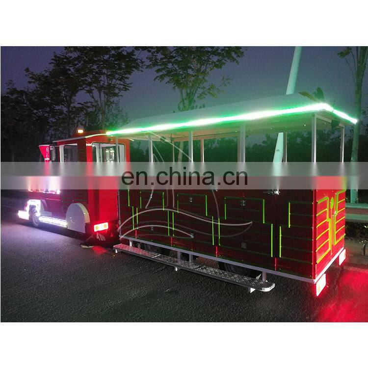 Outdoor christmas kids diesel road train for sale