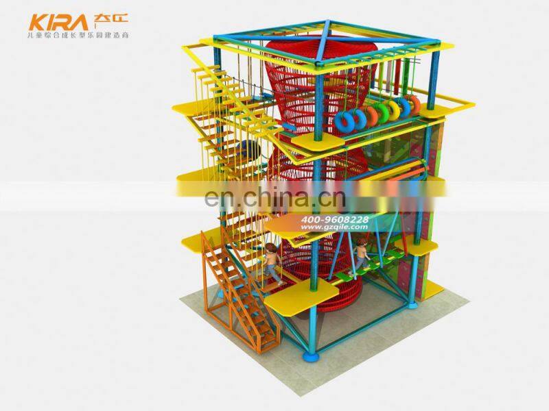 Adventure Kids Indoor Playground Ropes Course