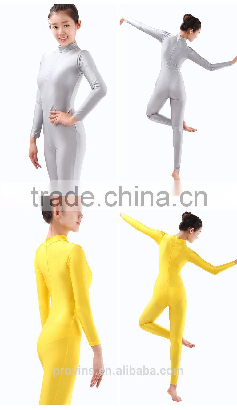 (UA002) Long Sleeve Dance Unitard, Golden Dance Unitard for sale