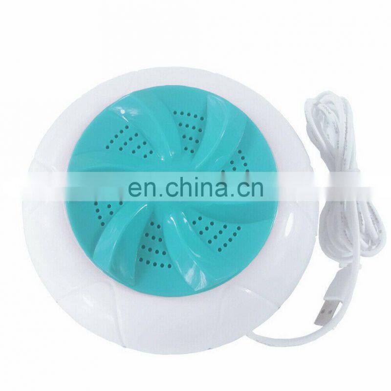Mini 6W Portable Ultrasonic Turbo Washing Machine Personal Laundry Washer USB