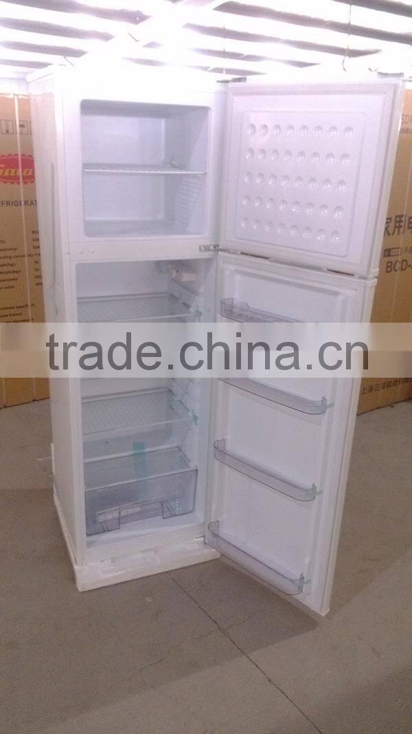 large capacity double door refrigerator home up freezer refrigerator