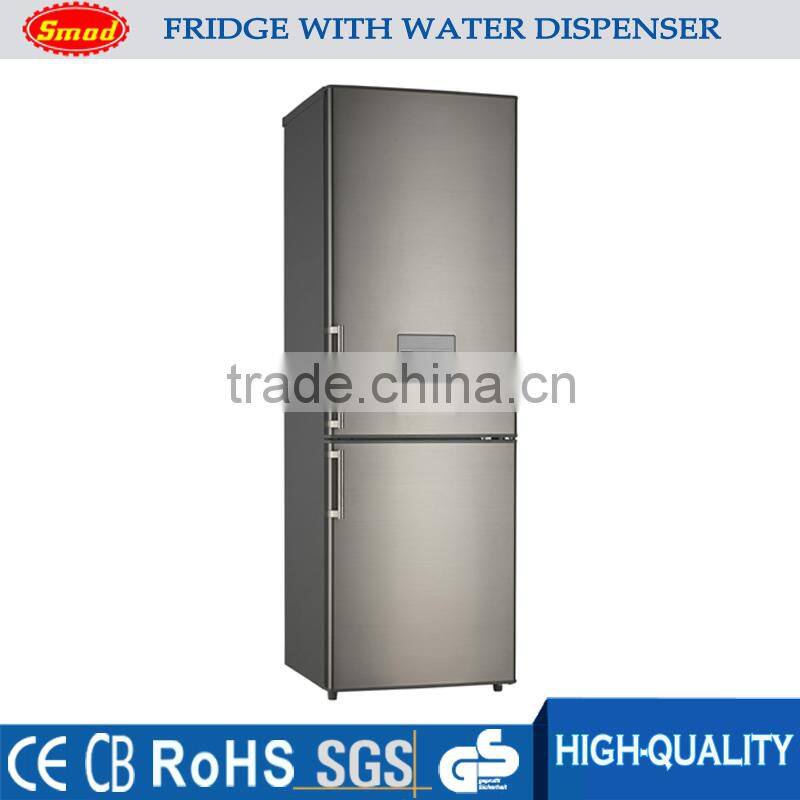 upright two door refrigerator with water dispenser fridge supplier