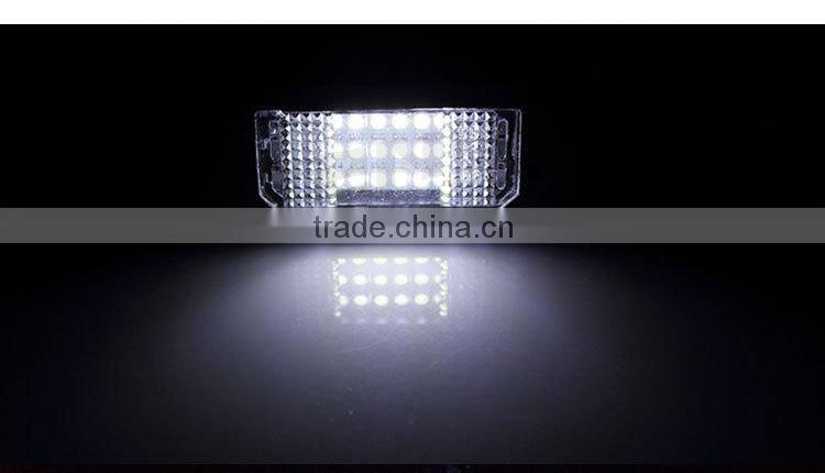 1 Year no send back warranty led license plate light for bmw e90