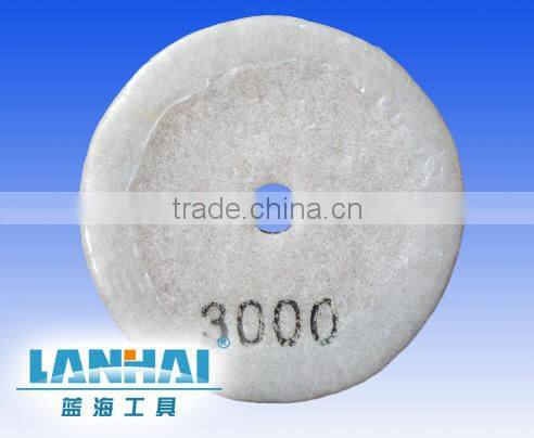 Polishing pad for sander