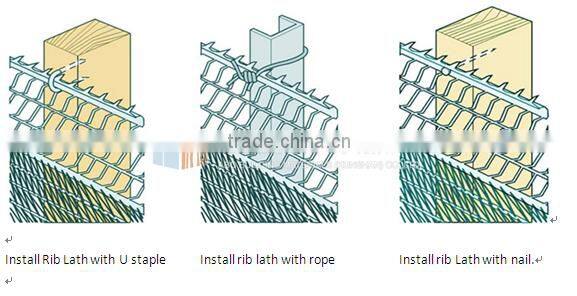 Rib Lath/ Hy-rib lath/ Hy rib Mesh- ABO Building