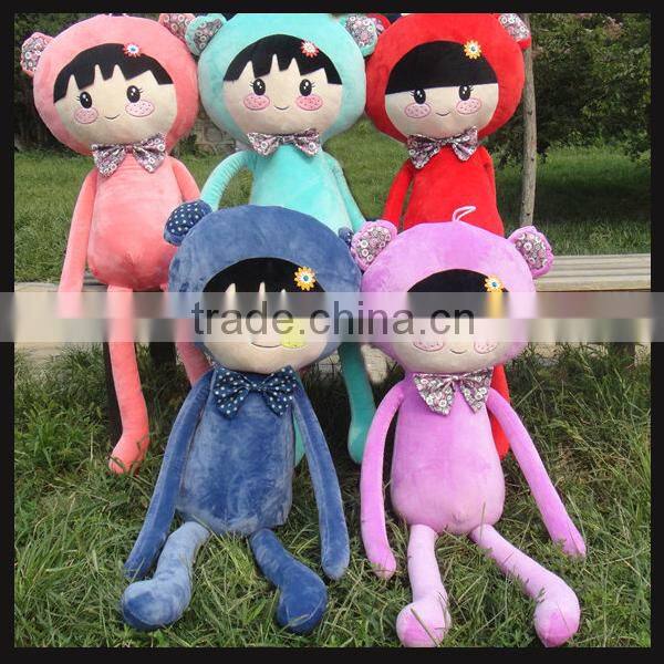 stuffed plush human doll toys for girls