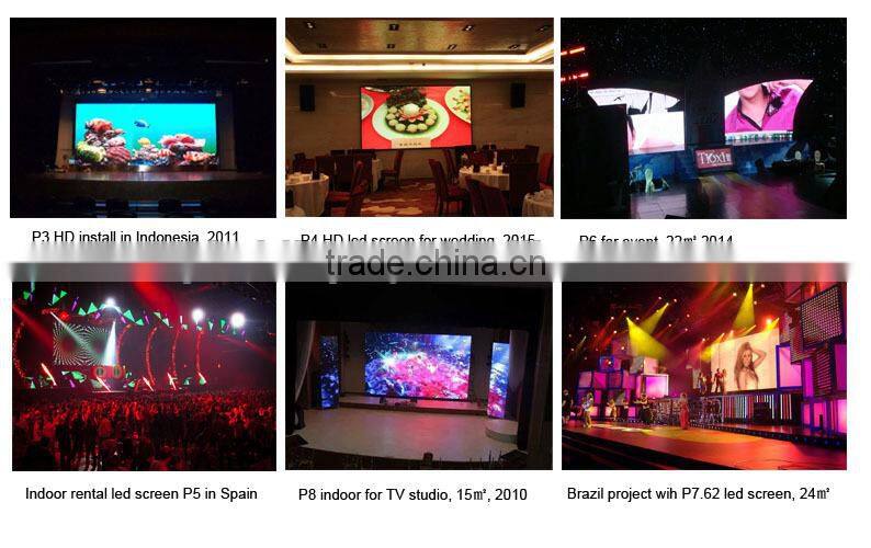 16x32 rgb full color smd 3 for 1 indoor led panel module