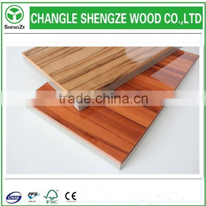 High Glossy and Modern UV MDF composite sheet for Kitchen Cabinet