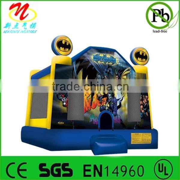 Playground inflatable castle bouncer, inflatable camelot bouncy castle brown