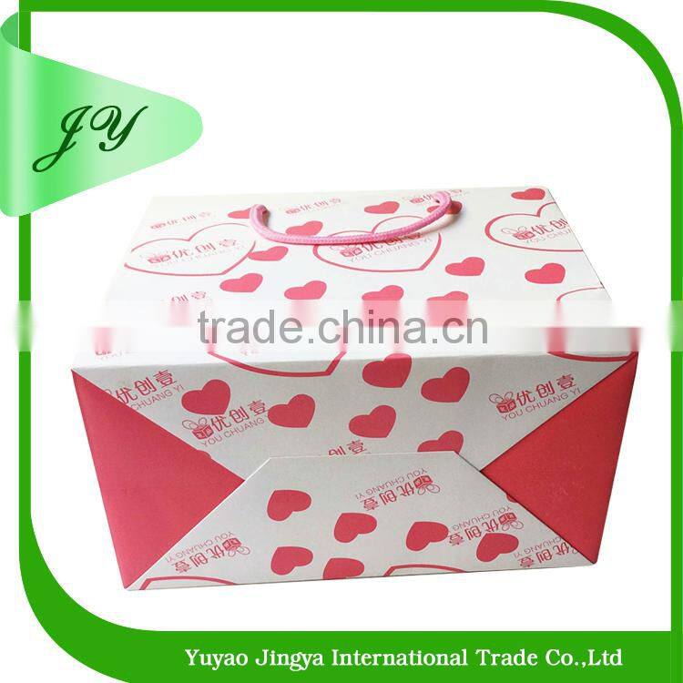New customize fancy paper gift bag luxury colorful paper bag