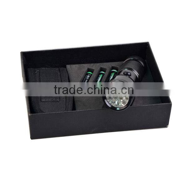 Ultra-Violet Flashlight Gold Color 365nm Ultraviolet Flashlight With 14 LED