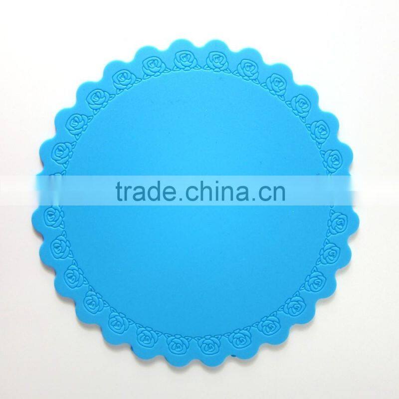 Hot Sale Amazon Silicone Cup Holders/Silicone Mat/Coaster/Silicone Cup Pad