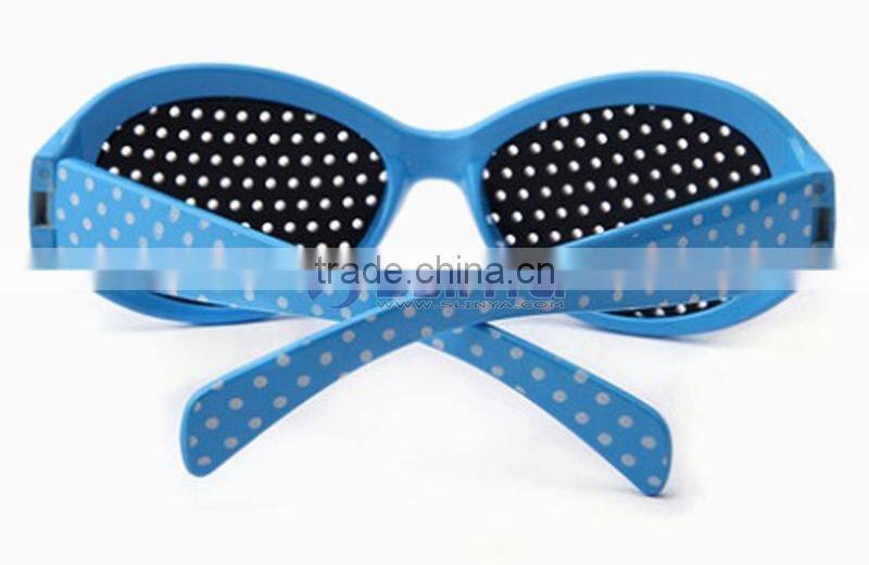 Children Black Eyesight Improvement Glasses Vision Care Exercise Eyewear Pinhole Glasses Training