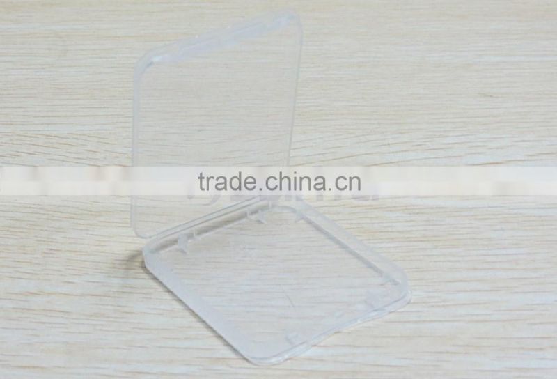 Transparent Eco-Friendsly Plastic Case CF Card Box Memory Card Case
