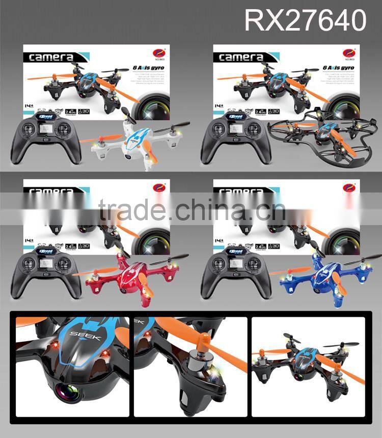 Newest 6 axis gyro mini rc quadcopter drone with hd camera