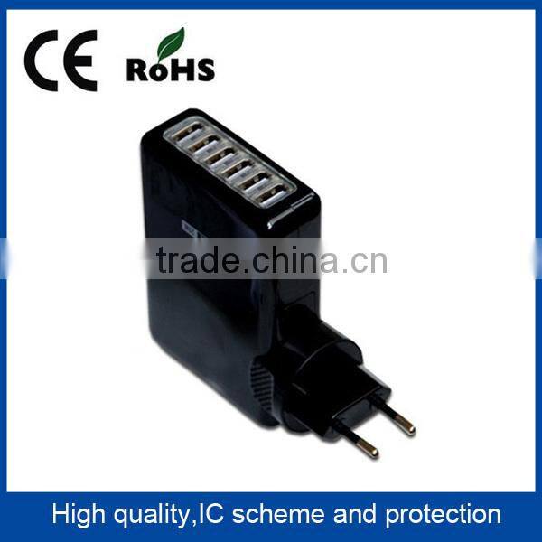 UK/EU/US/AU 6 ports USB Charger 7A