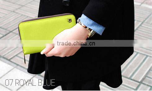 Fashion Crown Multifunctions Women Long Wallet/Leather Phone Bag/Crad Holder/Coin Purse