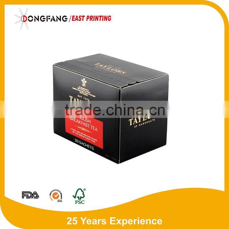 tea bags paper packaging box