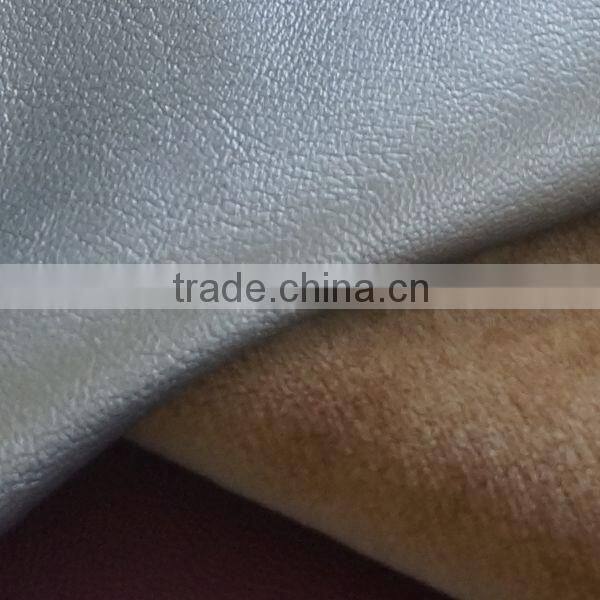 4-way stretch elastic pu synthetic leather for women's winter pants