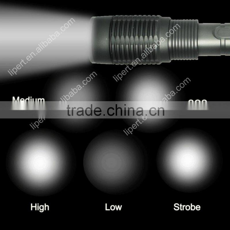 (120005) Emergency handheld best aluminium manual flashlight
