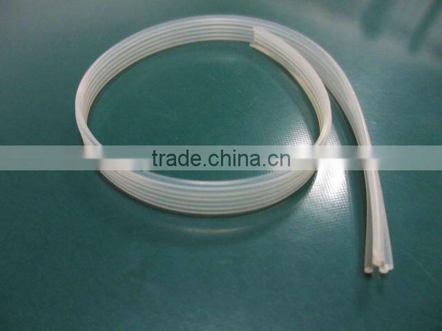 silicone extruded gasket for electronic products/ food silicone rubber sealing strip