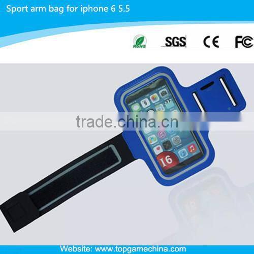 Useful mobile phone arm bag for iphone 6 plus
